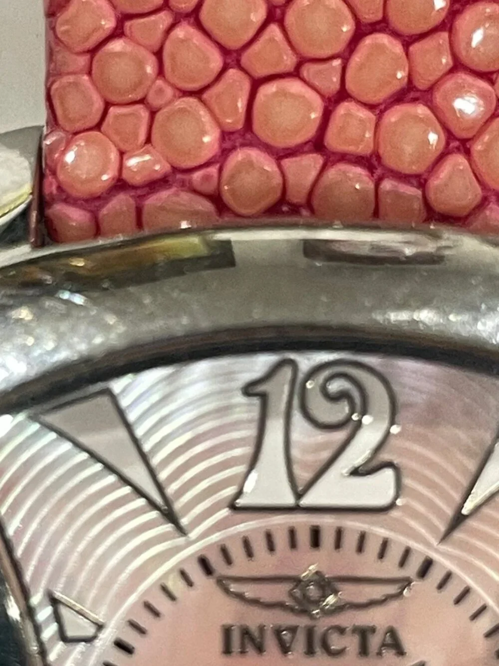 NOS Invicta Vintage Charm Model 2621 Women's Quartz MOP Dial - 01449 WORKS